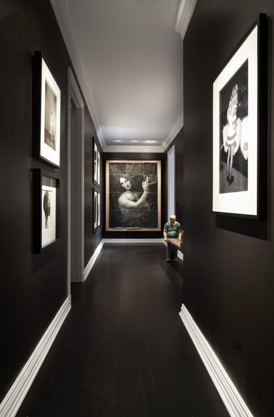 Black and white home colour combinations for home