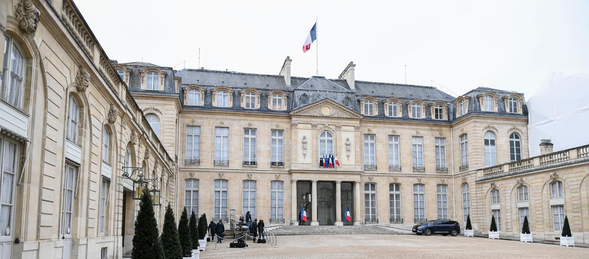 French President Emmanuel Macron House Élysée Palace of Chief Guest