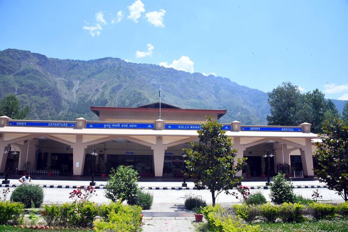 Kullu-Manali Airport or Bhuntar Airport in Himachal Pradesh