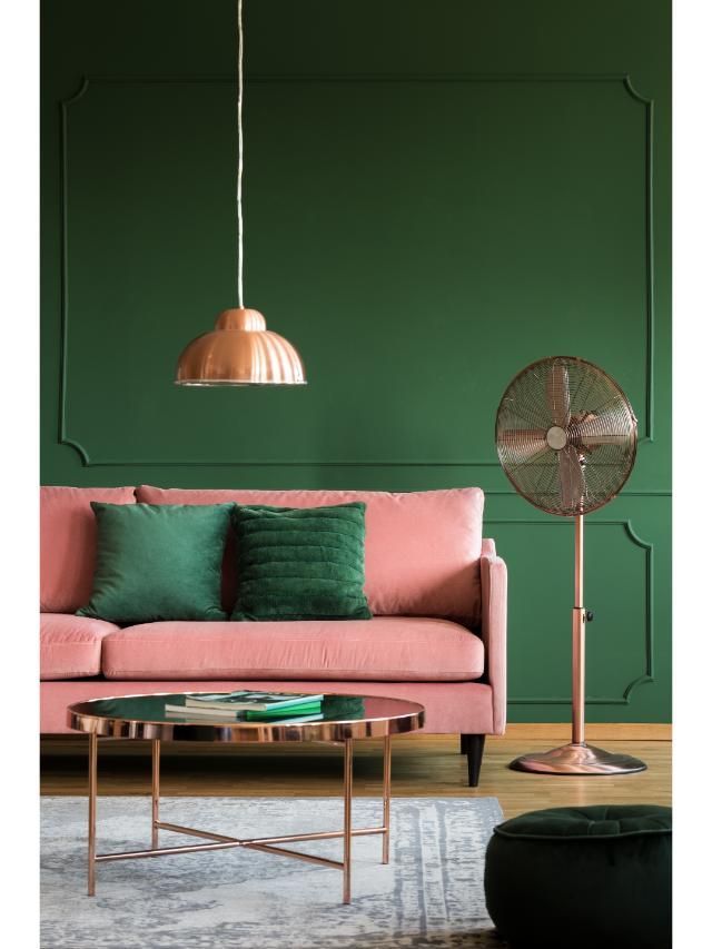 Photo inspiration: Visual Reference: Dark Green Is The New Home Interior Trend
