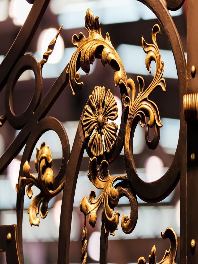Check Out 7 Magnificent Iron Door Designs for Homes