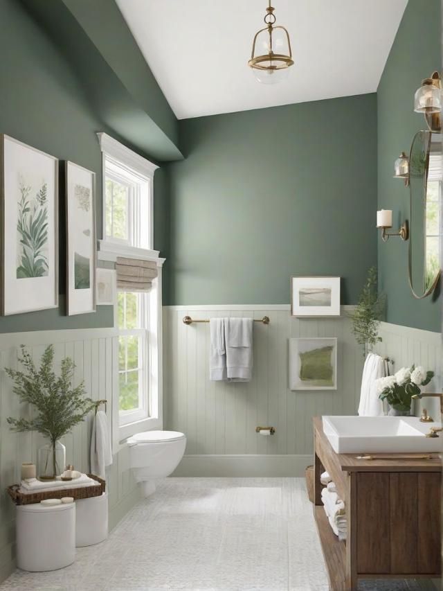 Bored with Old Bathroom Paint? Try these 7 unique Bathroom Paint ideas