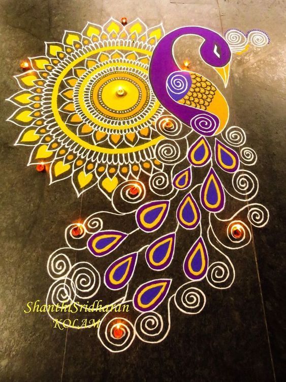 12 Exclusive Rangoli Designs for Gudi Padwa 2024 - With Pics