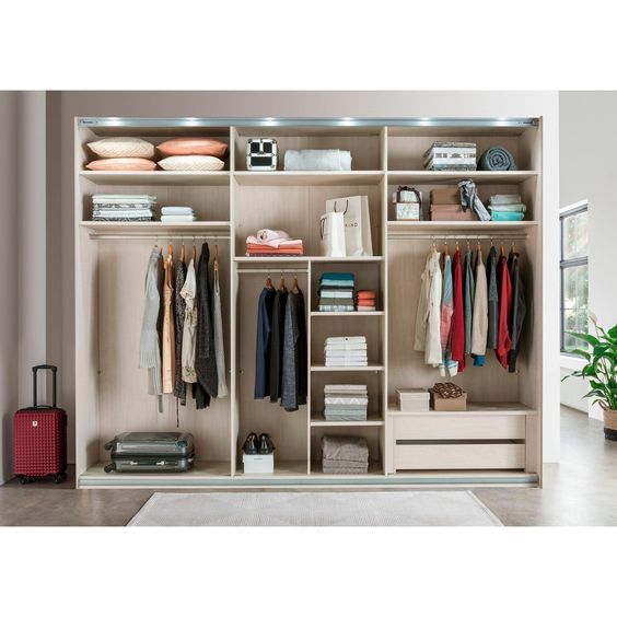 12 Innovative Wardrobe Inside Designs - for a Stylish and Organized Closet