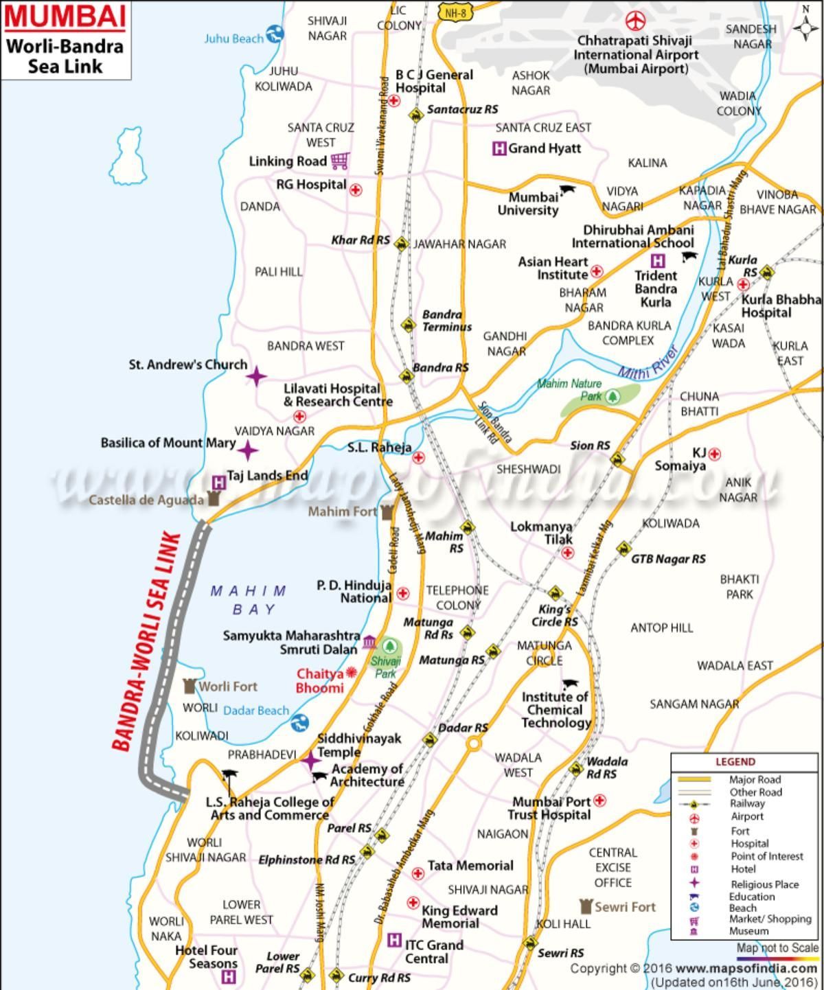 Bandra Worli Sea Link Bridge India S First Cable Stayed Sea Link Bridge Bandra Worli Sea Link Map 0 1200