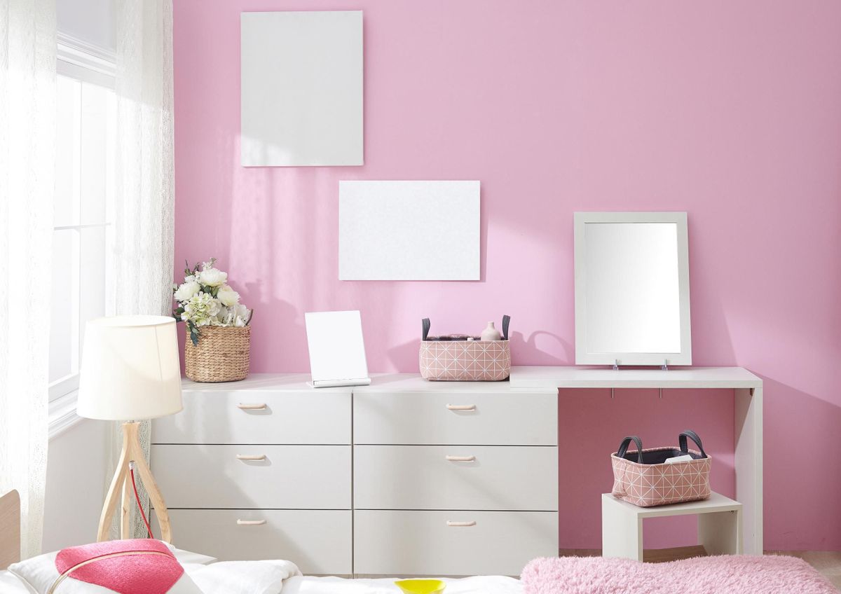 Five Amazing Pink Two-Colour Combinations For Bedroom » PaintMyWalls