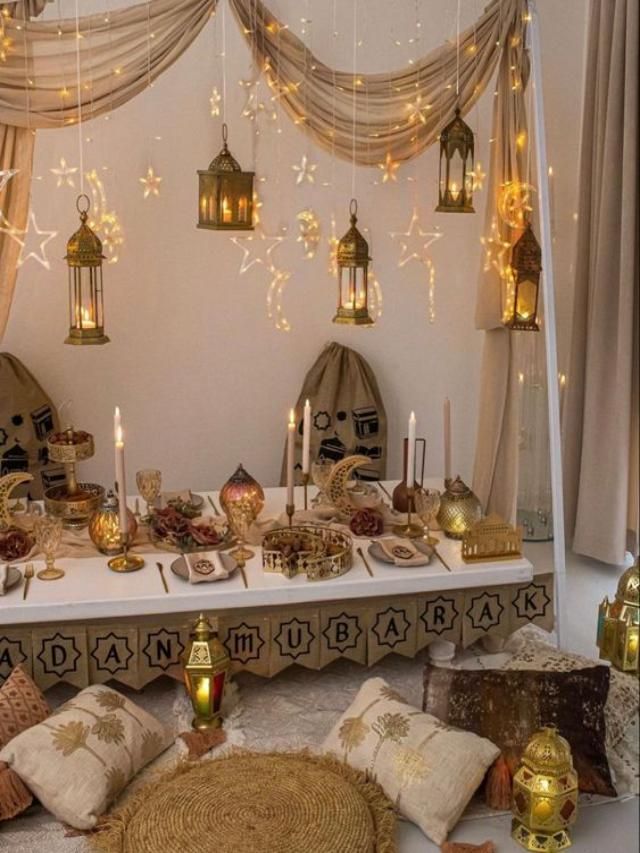 Ramadan Decorations - 7 Ideas to Decorate Your Home