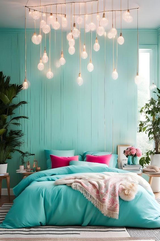 10 Cyan Colour Decor and Design Ideas