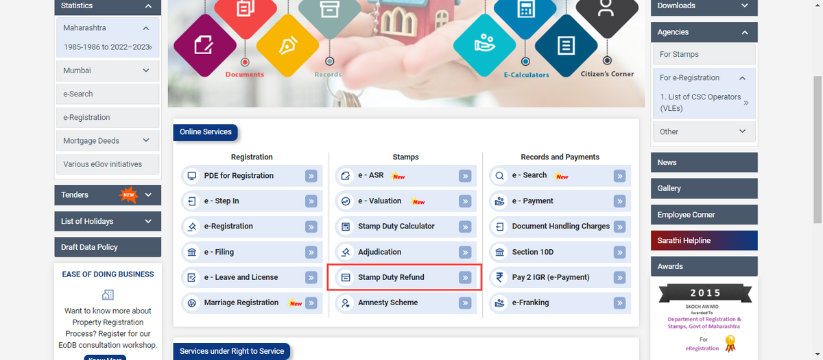 IGR Maharashtra Guide 2024 All about Registration & Stamps Department