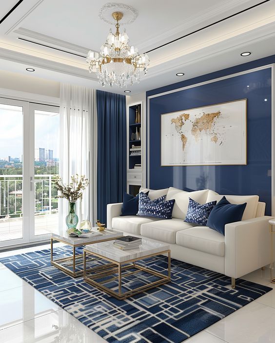 10 𝐃𝐚𝐫𝐤 𝐁𝐥𝐮𝐞 𝐂𝐨𝐥𝐨𝐮𝐫 𝐂𝐨𝐦𝐛𝐢𝐧𝐚𝐭𝐢𝐨𝐧𝐬 for Home Decor