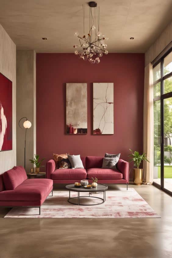 Drawing room color combination discount
