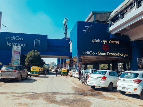 Picture of Guru Dronacharya metro station