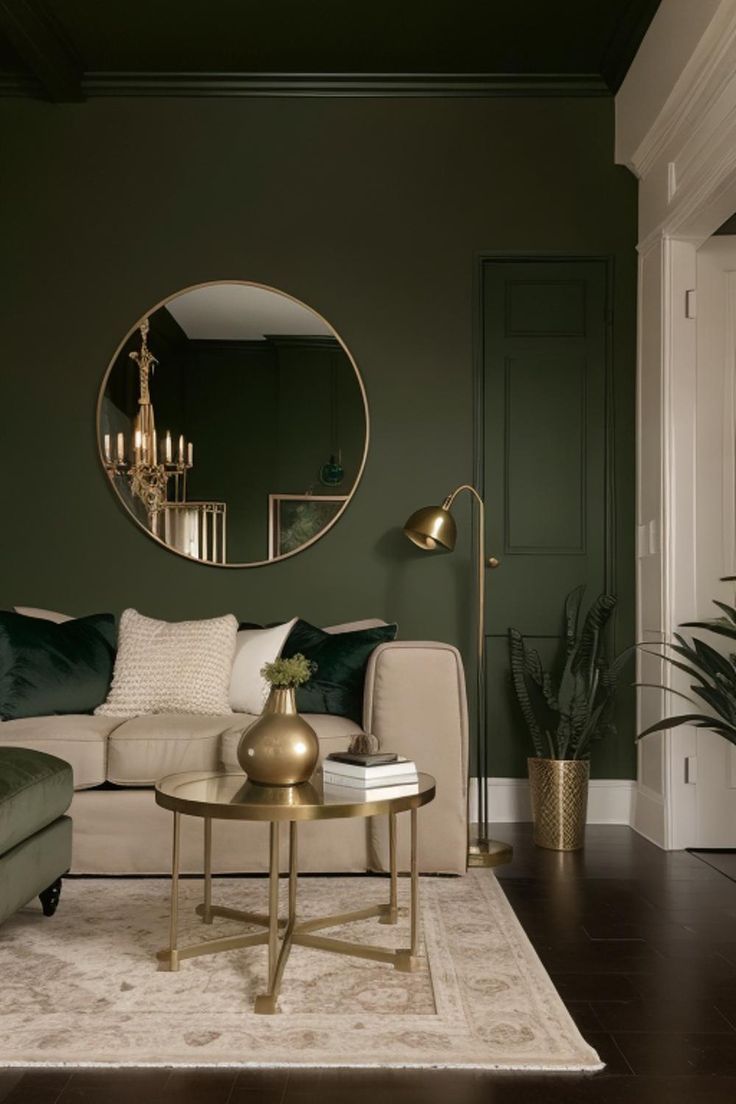Dark Green Home Decor Ideas - To Make A Style Statement