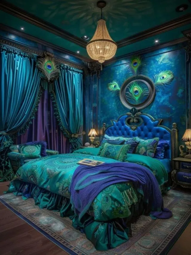 Become Talk of the Town with Peacock Home Decor