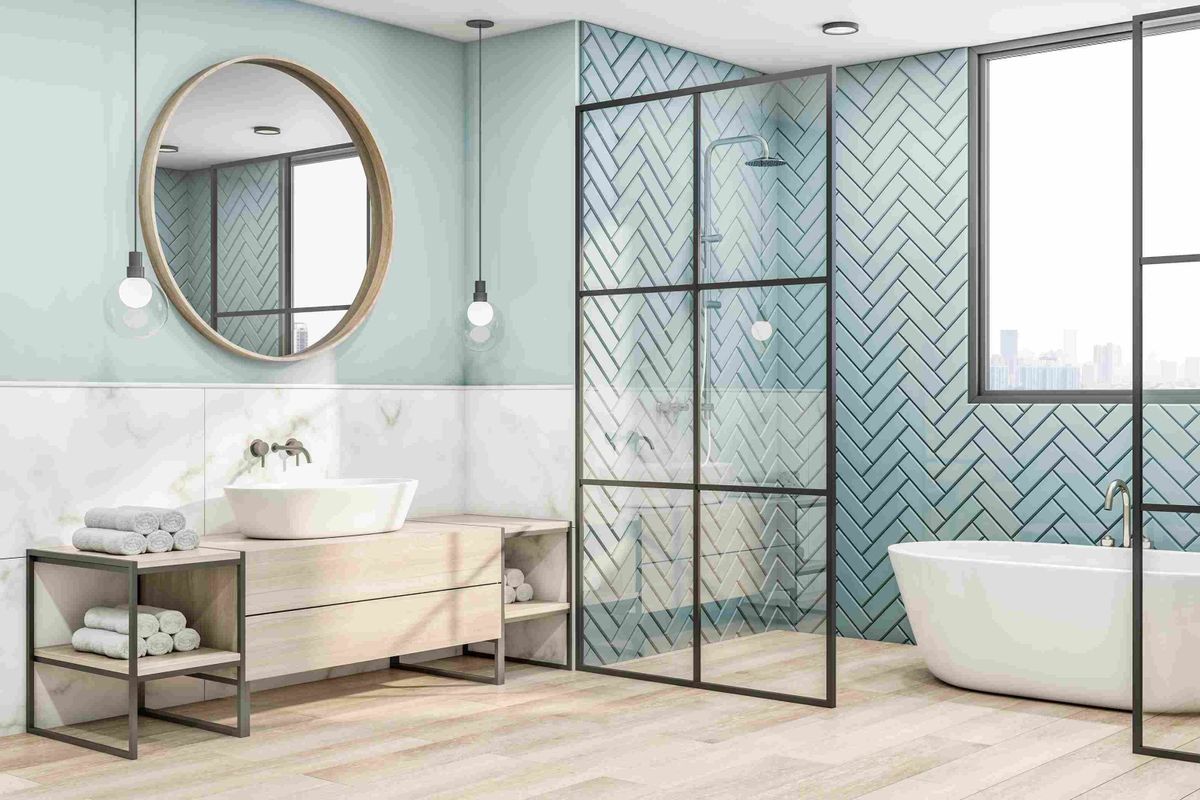 Glass Bathroom Partitions Frosted Glass Bathroom Partition Design