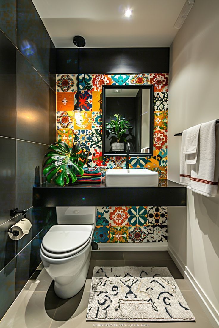 10 Design Ideas for Highlighter Tiles in Bathroom with Images