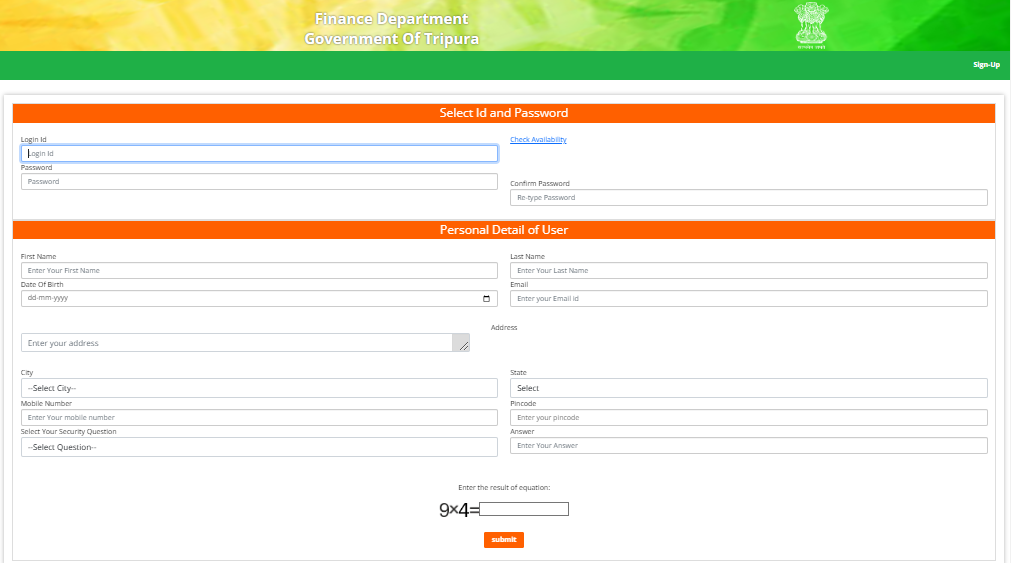 Stamp duty in tripura online payment portal