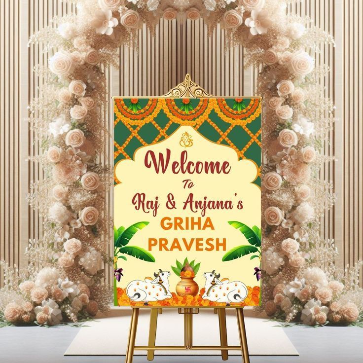 Best Decoration Ideas for Griha Pravesh Puja | Housewarming Decoration ...