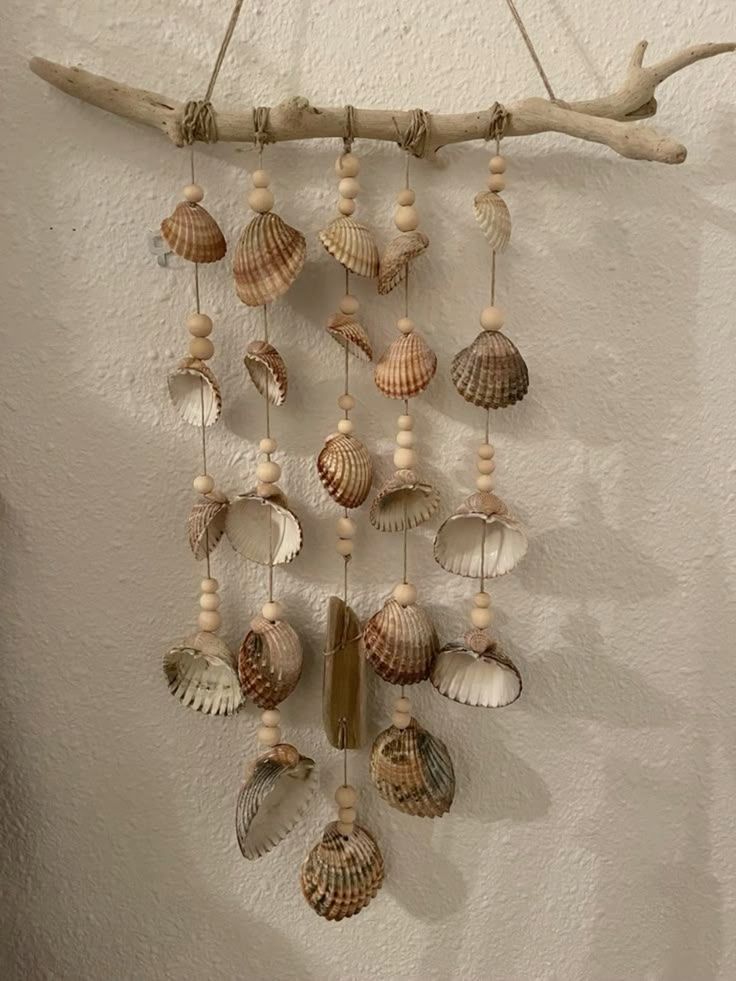 Conch shell wind chimes for the Bengali New Year