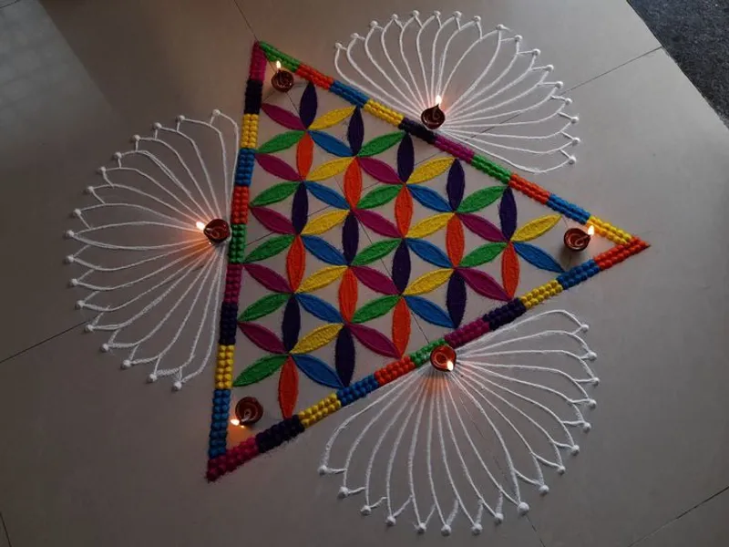 From Simple to Stunning - 13 Rangoli Designs for Your Home