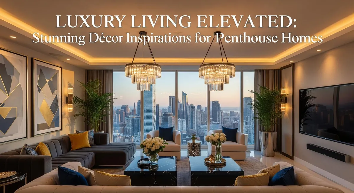 Beautiful view of Green Penthouse Decorating Ideas