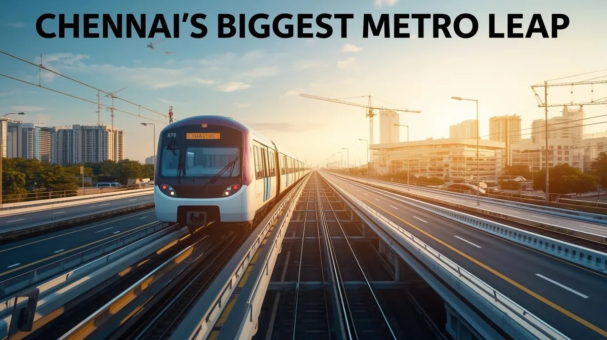 Chennai Metro Phase 2 Push: 128 Stations and Corridor 4 Tunnel Milestone