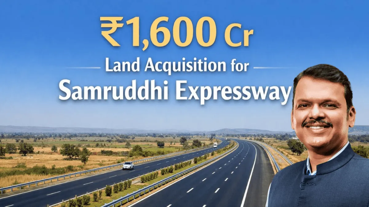 Rs 1,600 Crore Cleared for Samruddhi Expressway: Faster Nagpur-Mumbai ...