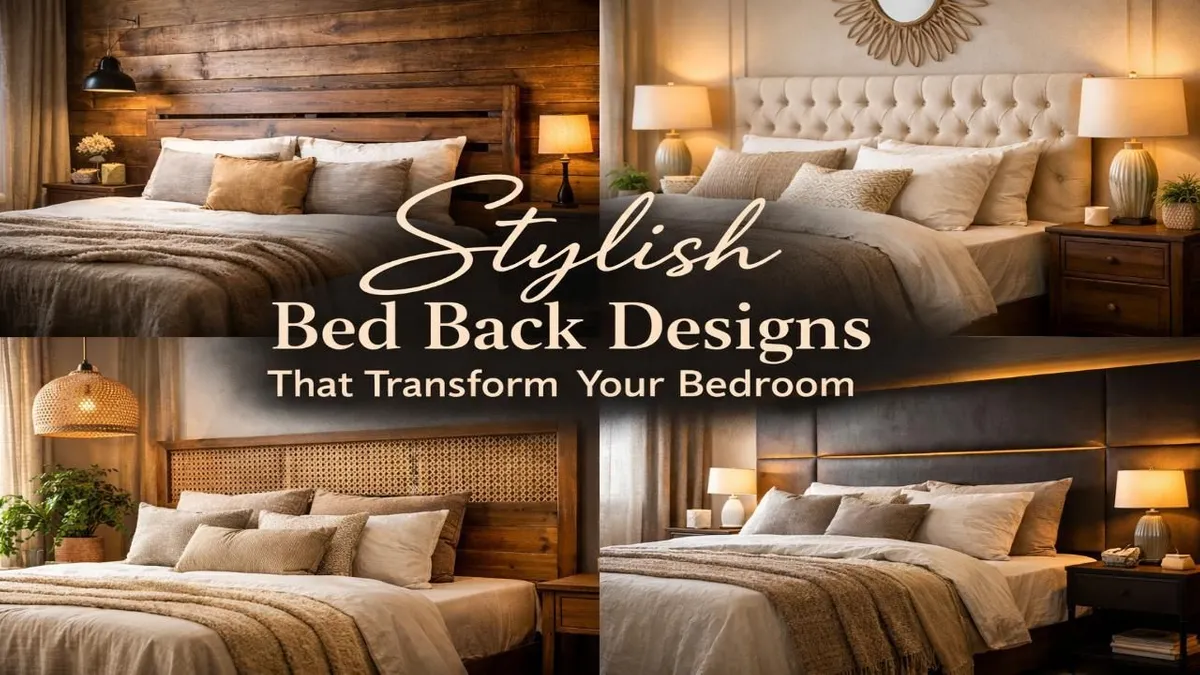 11 Best Bed Back Designs That Change How Your Bedroom Feels