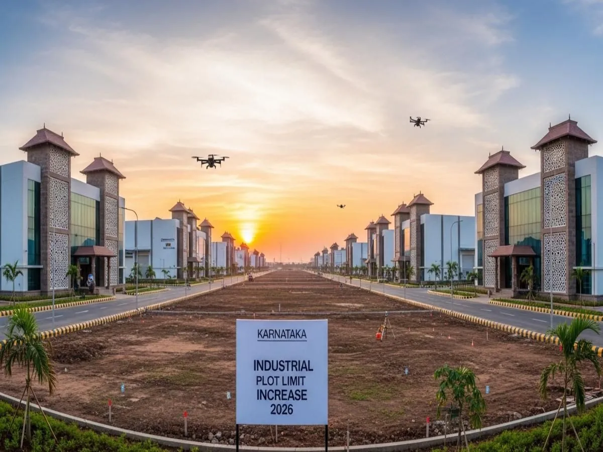 Karnataka Industrial Plot Limit Increase 2026: New Guidelines for Investors
