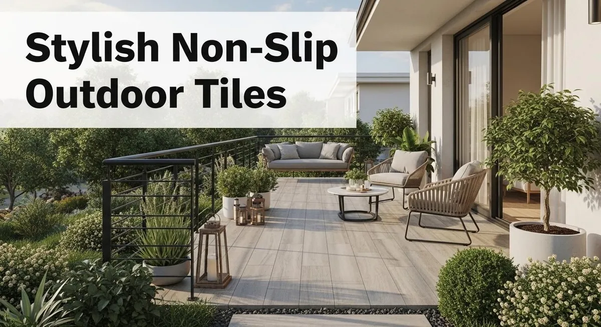Non-Slip Outdoor Tiles: Safety and Design Guide