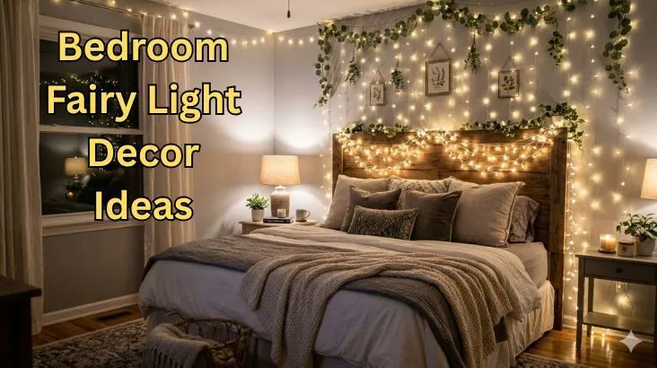 Beautiful Fairy Light Decor Ideas for a Cozy Bedroom