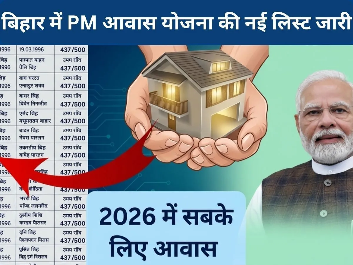 बिहार प्रधानमंत्री ग्रामीण आवास योजना लिस्ट 2026 [PMAY-G Bihar New List]