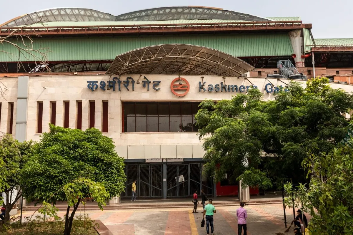 Kashmere Library Kashmere Gate Metro Station Delhi: Platforms, Gates, and Nearby Localities