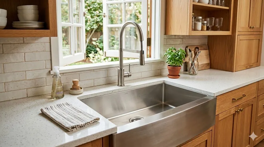 Stylish Kitchen Sink Design Ideas for Modern Homes