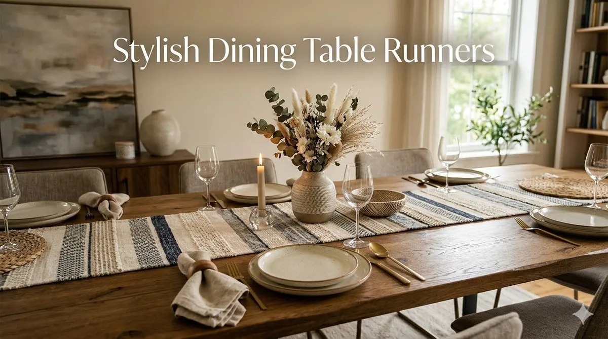 10 Stylish Dining Table Runner Ideas to Elevate Your Table Decor