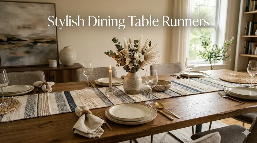 10 Stylish Dining Table Runner Ideas to Elevate Your Table Decor