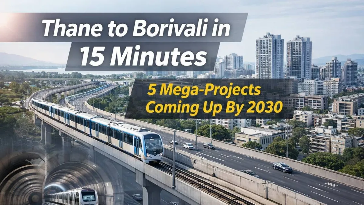 Thane Makeover Worth Rs 6,221 Crore: Ring Metro, Twin Tunnels, and the ...