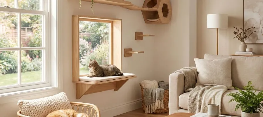 How to Design a Cat-Friendly Home Without Ruining Your House Aesthetic