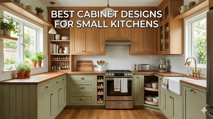 10 Best Cabinet Designs for Small Kitchens