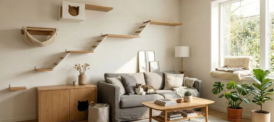 How to Design a Cat-Friendly Home Without Ruining Your House Aesthetic