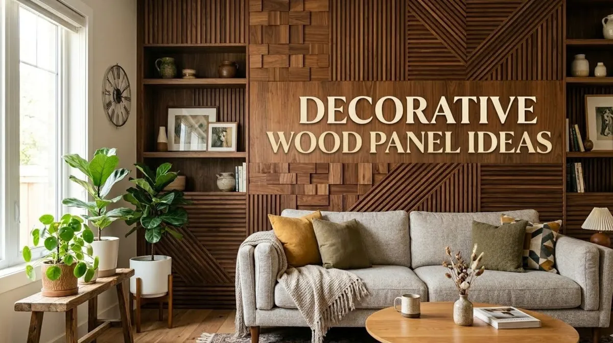 Decorative Wood Panel Ideas to Elevate Your Home Interiors