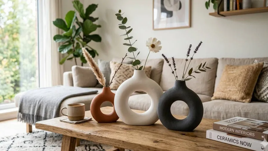 Stunning Flower Vase Designs for Living Rooms