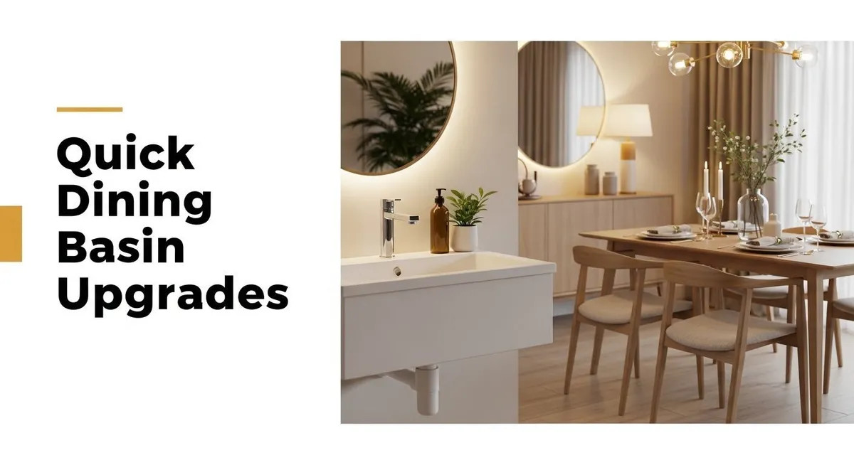 8 Smart Dining Room Wash Basin Area Designs for Modern Homes