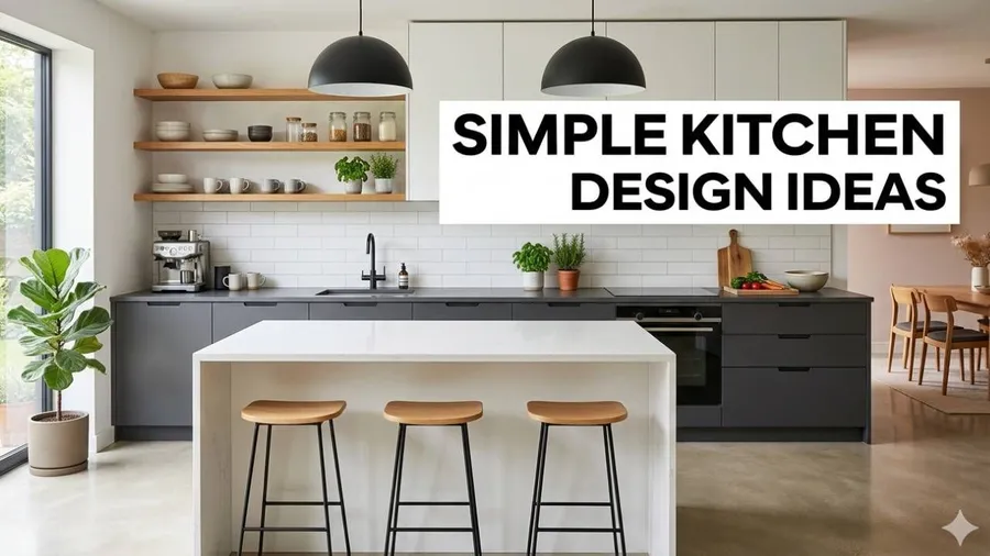 Simple Kitchen Design Ideas for Your Modern Home