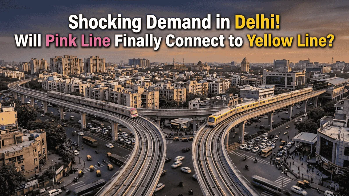 Demand to Connect Delhi Metro's Pink and Yellow Lines Reaches the CM ...