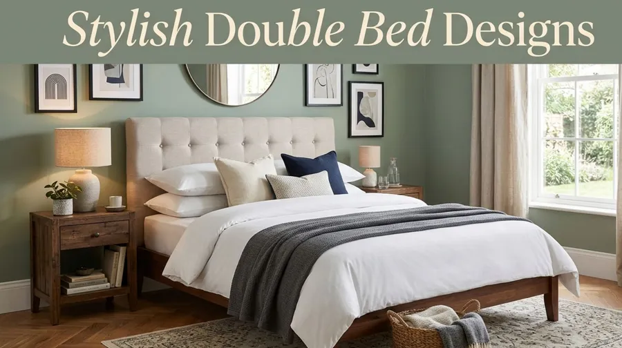 Stylish Double Bed Designs for a Comfortable Bedroom