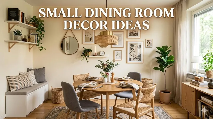 10 Small Dining Room Decor Ideas to Make Your Space Look Stylish