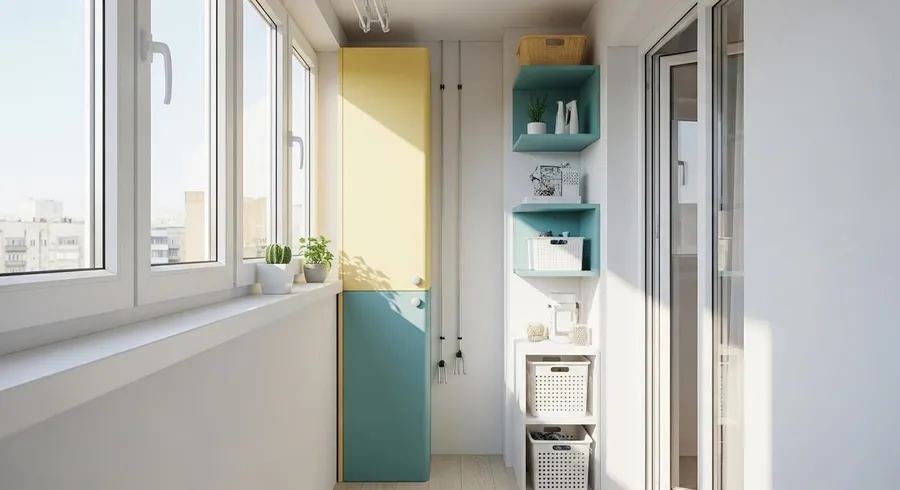 10 Vertical Storage Ideas That Turn a Tiny Utility Balcony into a ...