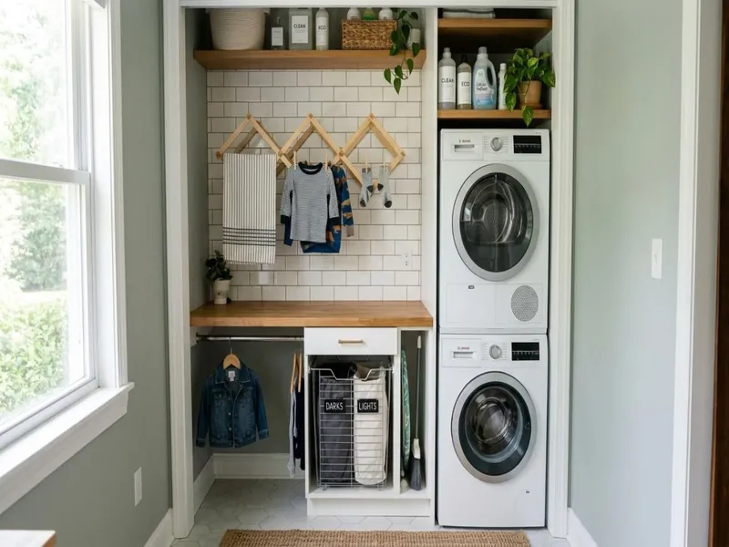 11 Compact Laundry Area Designs Perfect for Modern Small Homes