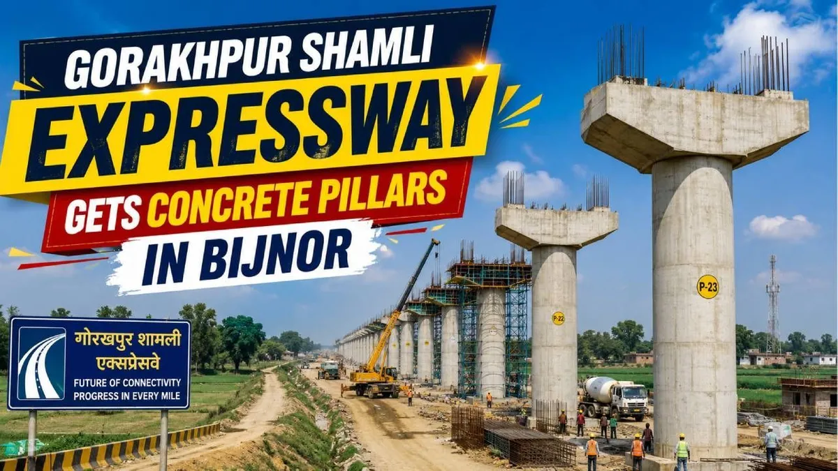 Gorakhpur Shamli Expressway Land Marking Starts in Bijnor, UP: Check Full Route Details